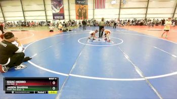 60 lbs Rd# 4- 2:00pm Friday Final Pool - Issiac Hierro, Cali Red vs Jaisen Sharma, Maryland GOLD