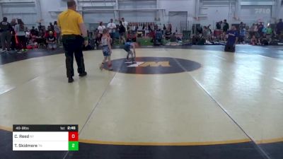 40-B lbs Consi Of 4 - Cameron Reed, NY vs Thor Skidmore, TN