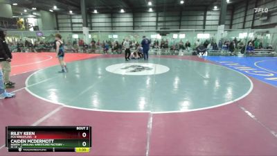 106 lbs Round 1 (4 Team) - Riley Keen, FCA WRESTLING vs Caiden McDermott, NORTH CAROLINA WRESTLING FACTORY - BLUE