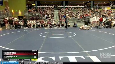 138 lbs Finals (8 Team) - Kasin O`dell, Blackwell vs Lawson Knox, Marlow