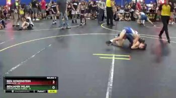 75 lbs Round 4 (6 Team) - Benjamin Milam, Untouchables Purple vs Ben Howenstein, Iowa Elite