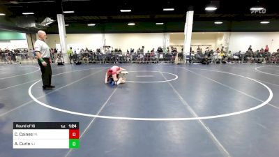 90 lbs Round Of 16 - Cj Caines, PA vs Anthony Curlo, NJ