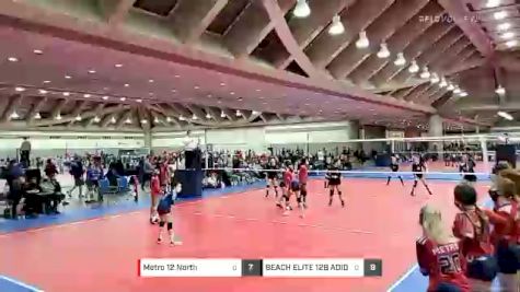 Metro 12 North vs BEACH ELITE 12B ADIDAS - 2022 JVA Charm City Challenge presented by Nike