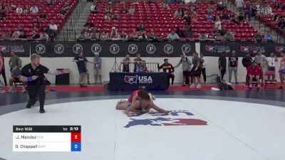 65 kg Quarters - Jesse Mendez, Titan Mercury Wrestling Club (TMWC) vs Dylan Chappell, Buffalo Valley Regional Training Center