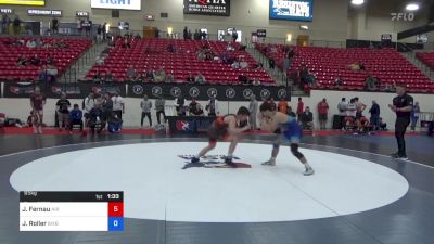 65 kg Rnd Of 32 - Joseph Fernau, Air Force Regional Training Center vs Jace Roller, Bixby Freestyle/Greco