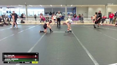 88 lbs Round 2 (6 Team) - Jaxon Herron, Riverheads vs Eli Taylor, Wolfpack WC