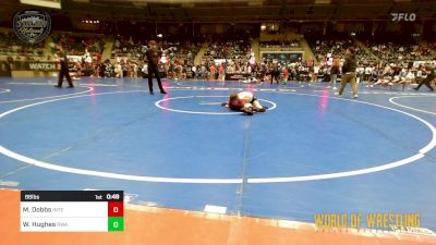 88 lbs Consi Of 8 #2 - Mick Dobbs, Interior Grappling Academy vs Will Hughes, Roundtree Wrestling Academy