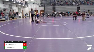 54-60 lbs Cons. Round 2 - Sean Schmidt, PAWS Elite Wrestling vs Tanner Redman, Greentown Wrestling Club