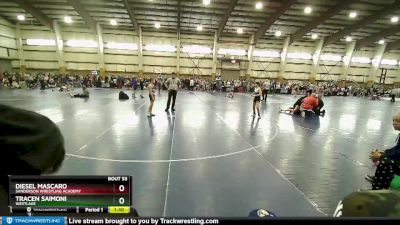 105 lbs Semifinal - Diesel Mascaro, Sanderson Wrestling Academy vs Tracen Saimoni, Westlake