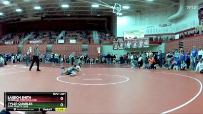 90 lbs Cons. Round 1 - Tyler Quarles, Elite Athletic Club vs Landon Smith, Whiteland Wrestling Club