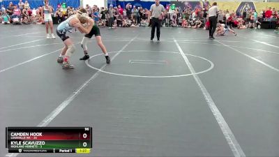 96 lbs Round 3 (8 Team) - Camden Hook, Louisville WC vs Kyle Scavuzzo, Highland Hornets