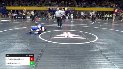 80 lbs Rd 5 - Consi Of 8 #2 - Tanner Wisniewski, Harbor Creek vs Andrew Dorman, Diocese Of Erie