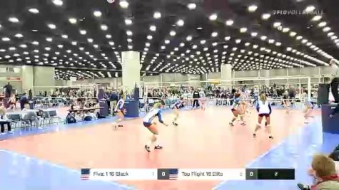 Five 1 16 Black vs Top Flight 16 Elite - 2022 JVA World Challenge presented by Nike - Expo Only