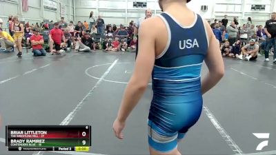 88 lbs Finals (2 Team) - Harry Scott, Contenders Blue vs Colt Aberegg, The Wrestling Mill