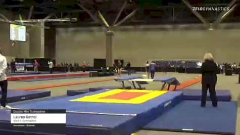 Lauren Rathel - Double Mini Trampoline, Stick It Gymnastics - 2021 USA Gymnastics Championships