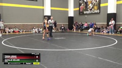 118 lbs Semifinal - Natalie Keller, Iowa vs Tessa Urias, ReZults Wrestling