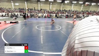 123 lbs Consi Of 4 - Hayden Eardley, Wyoming Unattached vs Giovanni Sanchez, Duran Elite