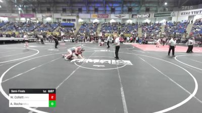 Semifinal - Winee Collett, University Bulldogs vs Addison Rocha, Wellington Eagles