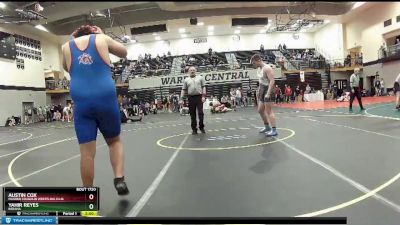 220 lbs Cons. Round 3 - Yahir Reyes, Indiana vs Austin Cox, Maurer Coughlin Wrestling Club