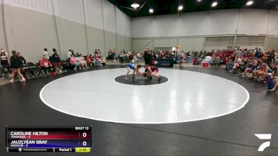 119 lbs Round 5 (6 Team) - Caroline Hilton, Tennessee vs Jauzlyean Gray, Missouri