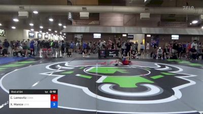 48 kg Rnd Of 64 - Cole Lemovitz, Connecticut vs Xavier Mance, Level Up Wrestling Center