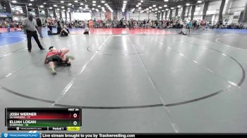 88 lbs Rd# 2 10:30am Friday - Elijah Logan, Scorpions vs Josh Werner, VA Hammers