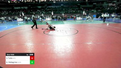 90 lbs Round Of 16 - Vincenzo Tullo, Bitetto Trained Wrestling vs Kurt Pellegrino, Shore Thing WC