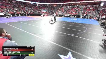 D2-113 lbs Cons. Semi - Wyatt Magolski, New London vs Michael Bostwick, Luxemburg-Casco