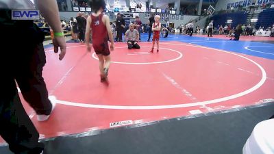 58 lbs Round Of 16 - Finn Caldwell, Beebe Badgers Wrestling Club vs Graham Jones, Fayetteville Wild Hog Wrestling