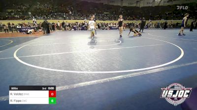 98 lbs Quarterfinal - Cooper Keely, Blanchard Wrestling Club vs Jackson McCurley, Norman Grappling Club