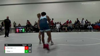 170 lbs Round 2 (6 Team) - Lorenzo Norman, Spartan RTC Elite/BOTE vs Ty Eise, Black Mambas