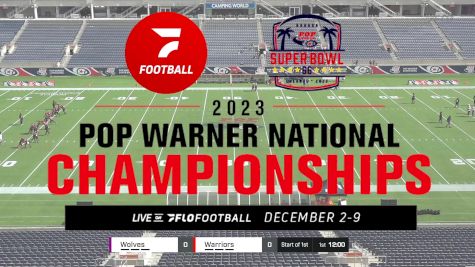 Warriors vs. Wolves - 2023 Pop Warner Football Super Bowl