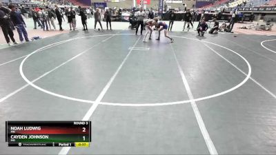 125-130 lbs Round 3 - Noah Ludwig, MN vs Cayden Johnson, MO