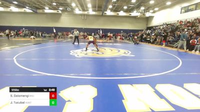 125 lbs Round Of 32 - Sei Dolomengi, Bridgewater vs Juan Tucubal, Hunter