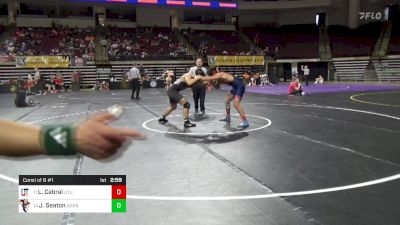 174 lbs Consi Of 8 #1 - Landon Cabral, Utah Tech vs Josh Seaton, Apprentice