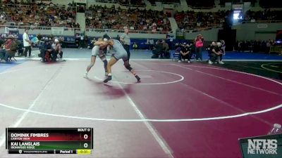 D2-157 lbs Cons. Semi - Kai Langlais, Ironwood Ridge vs Dominik Fimbres, Canyon View