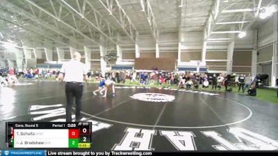 120 lbs Cons. Round 5 - Jex Bradshaw, Beaver vs Tyden Schultz, Spanish Springs