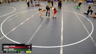 Round 5 - Emma Antoni, Pinnacle Wrestling Club vs Aubrey Spates, Minnesota