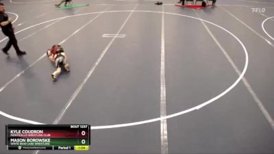 Cons. Round 2 - Kyle Coudron, Monticello Wrestling Club vs Mason Borowske, White Bear Lake Wrestling