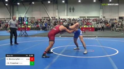 174 lbs Rd Of 64 - Kyle Bierdumpfel, Harvard vs Matthew Finesilver, Duke