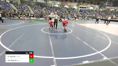 145 lbs Round Of 32 - Alex Aguilar, Lamar vs Miguel Salcido, Sierra Grande