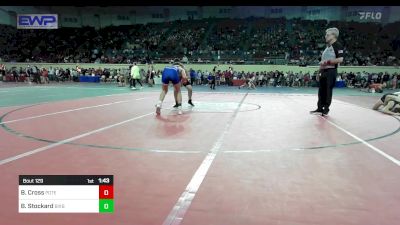 143 lbs Round Of 32 - Bryer Cross, Poteau vs Brodie Stockard, Bixby