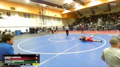 106 lbs Semifinal - ETHAN FARNSWORTH, Antelope Union vs Jaiden Harrison, Red Mesa