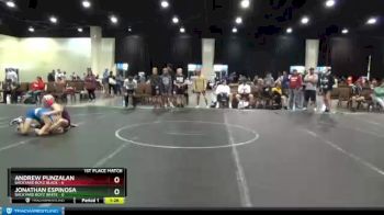 106 lbs Finals (2 Team) - Andrew Punzalan, Backyard Boyz Black vs Jonathan Espinosa, Backyard Boyz White
