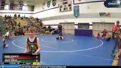 45-49 lbs Round 5 - Mark Schultz, HENDERSON WC vs Gavin Wells, DaMonte Ranch Mustangs