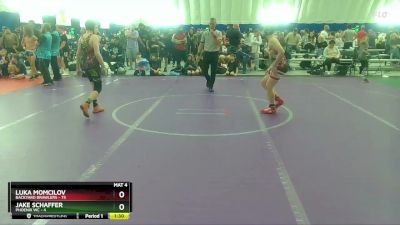 110 lbs Round 4 (8 Team) - Luka Momcilov, Backyard Brawlers vs Jake Schaffer, Phoenix WC