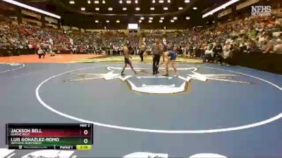 6A - 113 lbs Champ. Round 1 - Jackson Bell, Olathe West vs Luis Gonazlez-Romo, Witchita-Northwest