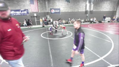 58 lbs Rr Rnd 2 - Cael Quinlin, Brush Wrestling Club vs Jaxson Martinez, Duran Elite