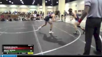 126 lbs Round 1 (8 Team) - Phoenix Krauth, Deland Bulldogs vs Brody Boehm, Suwannee