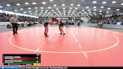 285 lbs Semifinal - Brayden Walker, Eastern View vs Antonio Harris, Spotsylvania